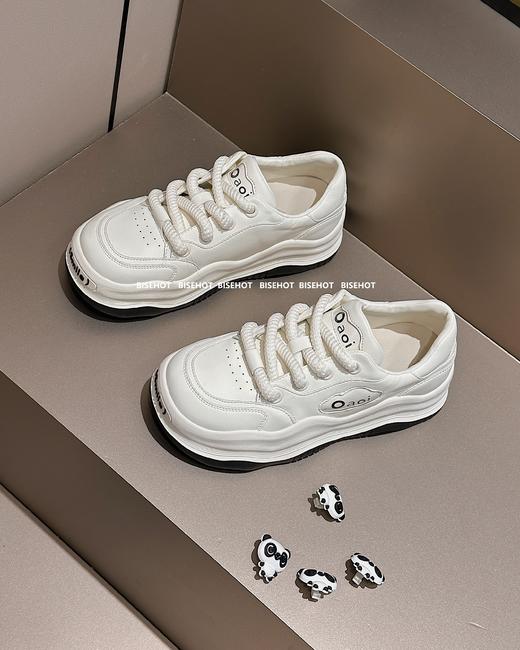 新品厚底真皮波浪底百搭休闲鞋997B41519（W） 商品图2