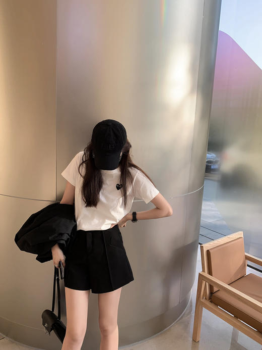 <曾小咸推荐> 230G纯棉川久正肩T恤  日常109.99/件 活动价79.99/件！【预售】 商品图8