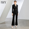 IWY/春款黑色西装套装干练高级职场正式场合公务员面试置业ol工作服C11355+P32306 商品缩略图2