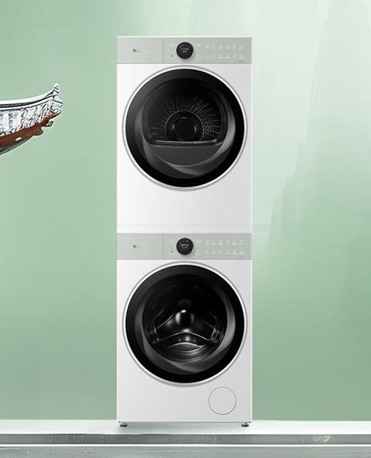 【蓝氧2.0】小天鹅97+97洗烘套装 TG100MS97ILZ+TH100-H97WZ 纯平全嵌 本色蓝氧 （瑾瑜蓝/暮光蓝/雨晨青/落霞粉四色可选） 商品图0