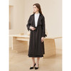 famecoco范可儿女士气质通勤双排扣收腰风衣长款外套FAC1AT011 商品缩略图2