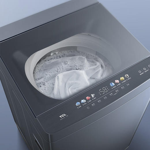 TCL10KG直驱变频洗衣机 直驱变频电机更安静 飞瀑洗 除螨洗 桶自洁 B100P3-DP（线下同款） 商品图4