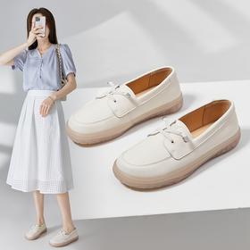 ZHR则则简约舒适平底小白鞋女2024新款厚底韩版运动鞋ins百搭女鞋休闲鞋子