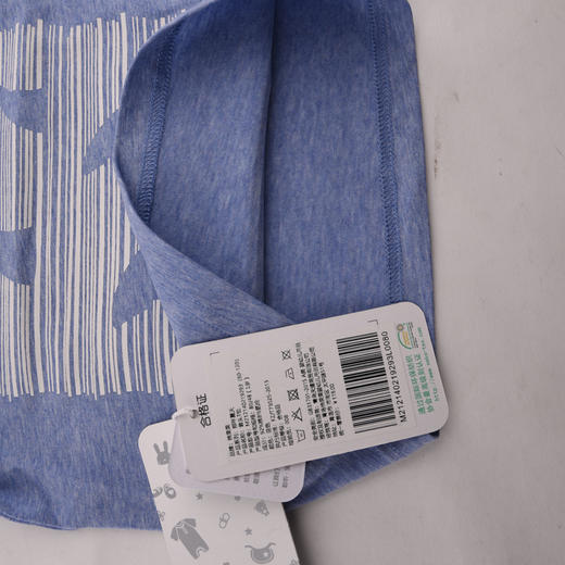 棉果果夏季男童氨棉汗布套头T恤M212140219293 商品图4