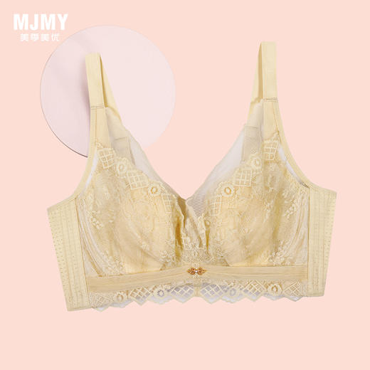 美季美优S结爱系列水晶杯文胸W451D01 商品图0