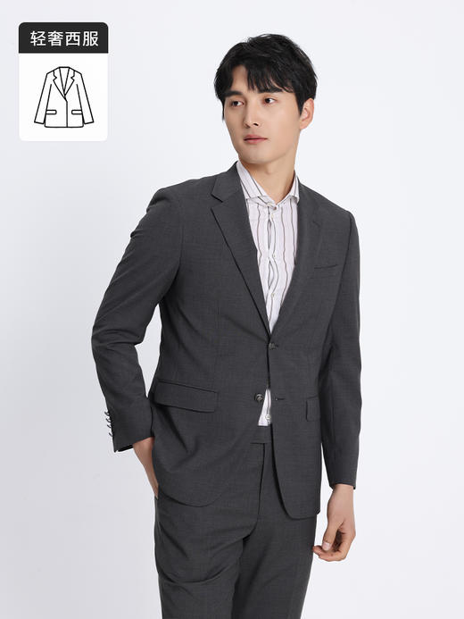 callisto深灰色全羊毛西服 STBWJ053T 商品图2
