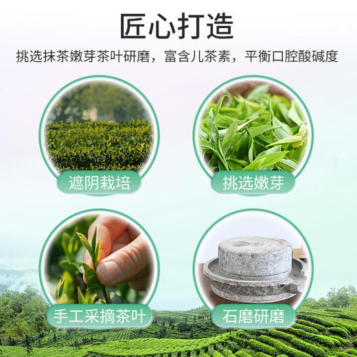 泰国双莲抹茶桃子味牙膏 100g 商品图5