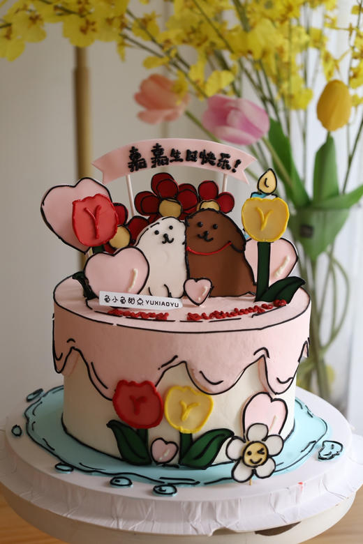 漫画风线条小狗 商品图1