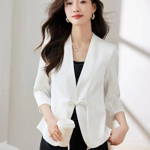 -皓色、漆黑色外套HJ1A51 商品图1