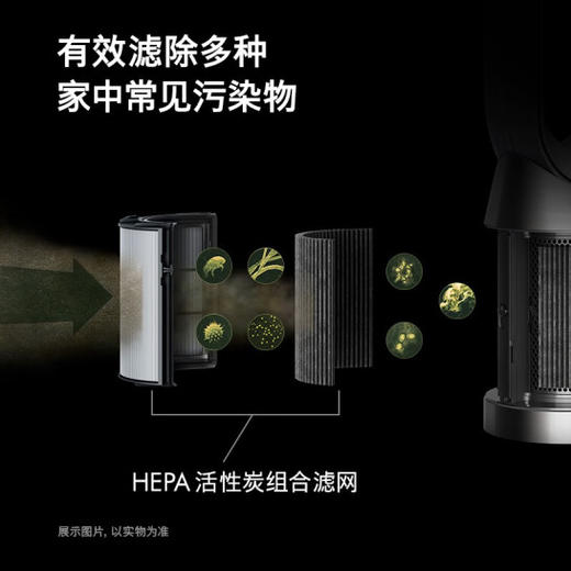 戴森（DYSON）TP10空气净化风扇Gen1 循环凉风、吸附甲醛二合一 捕获颗粒物 过敏原 有效滤除异味 白色 商品图2