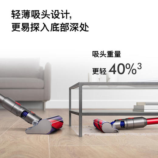戴森（DYSON）V8 Slim Fluffy无绳吸尘器 轻量化设计 吸尘除螨一体 长续航 家用 2024款 商品图2