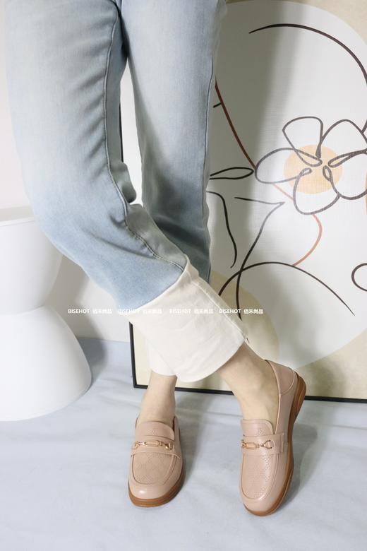 新品牛津底舒适走路轻松牛皮浅口休闲单鞋963B41013（W） 商品图3