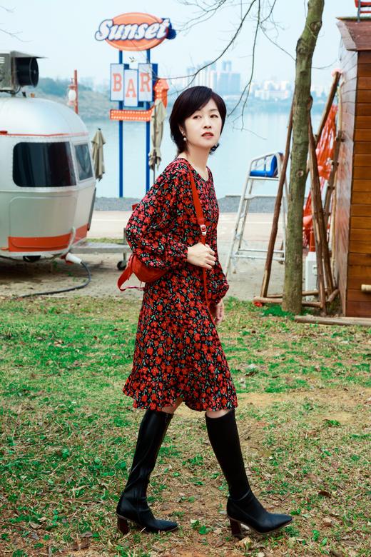 法式碎花连衣裙 商品图1