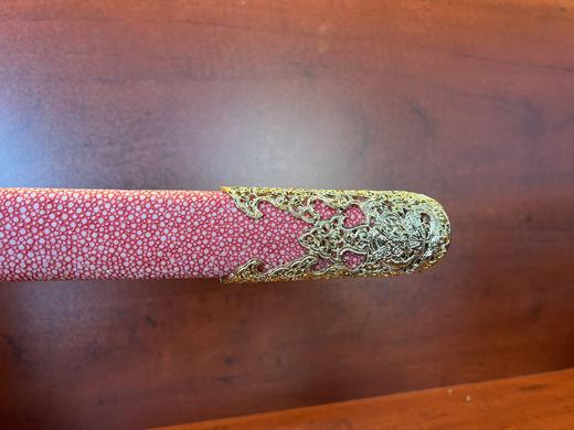 沈广隆剑铺《镀金龙天剑》高工师傅作品 收藏 把玩工艺品未开刃 商品图4