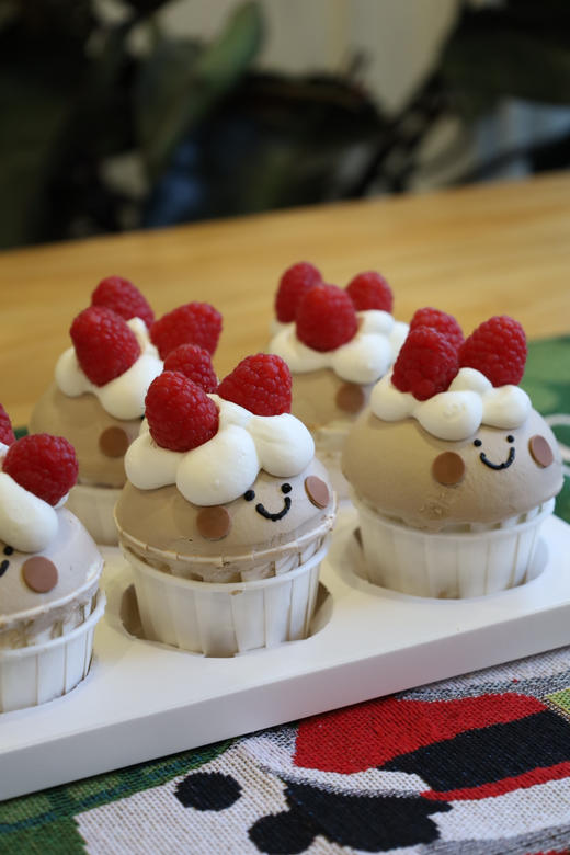 可爱小树莓纸杯（6个|一组） 商品图0