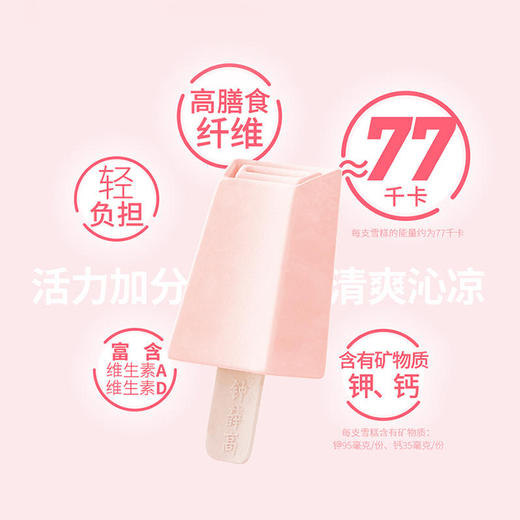 钟薛高粉红椰椰冰淇淋75g 商品图1