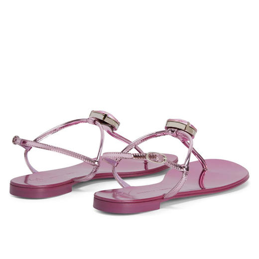 Giuseppe Zanotti 女士平底夹趾凉鞋 粉色 E400004005 商品图1
