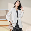 【时尚潮流】罗蒙女士西服后摆开叉简约休闲大众日常西服外套女 商品缩略图2