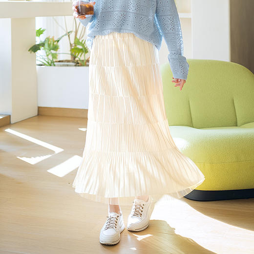 【福利清仓】“一裙两穿”仙女飘逸网纱裙 商品图0