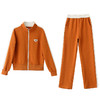 QYM-96299春季上新气质简约大方拼色两件套裤时尚干练潮流运动休闲 商品缩略图4