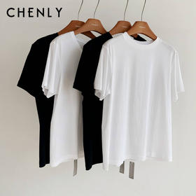 尘衣｜100%匹马棉基础ROW风短袖