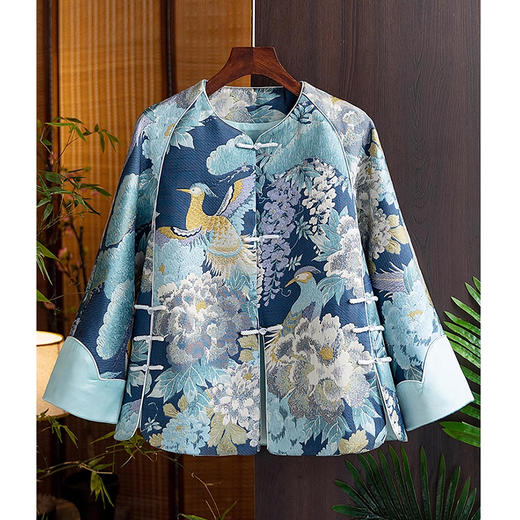 裁缝学苑AS207国潮外套纸样女装圆领新中式复古盘扣上衣服装打板 商品图4