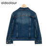 oldcolour短款牛仔外套春季新款气质通勤直筒百搭上衣女P12040410 商品缩略图1