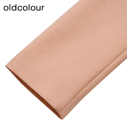 oldcolour粉色休闲西装春季新款设计感通勤简约外套女P12048503 商品图4