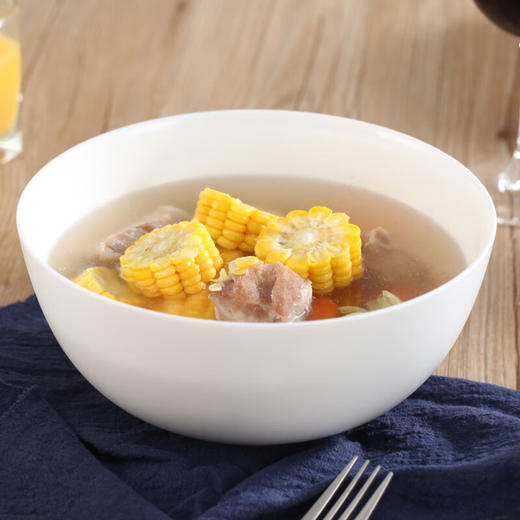 乐美雅（Luminarc）餐具套装家用碗碟玻璃餐盘碗具中式白盘微波炉迪瓦丽系列6件套_MW 商品图2