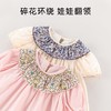 女童衬衫夏季薄款中国风娃娃衫宝宝碎花翻领上衣夏装儿童娃娃衣夏 商品缩略图3