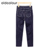 oldcolour水洗牛仔裤春季新款高腰复古修身小脚铅笔裤女P11113107 商品缩略图3
