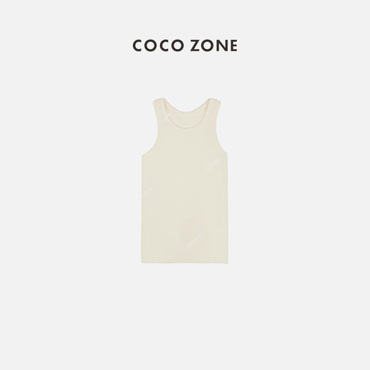 刘一一&COCO ZONE针织小背心坎肩圆领内搭打底修身上衣24C10065 商品图0