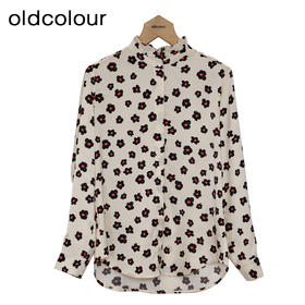 oldcolour碎花衬衫春季新款气质通勤宽松显瘦长袖上衣女P12013411