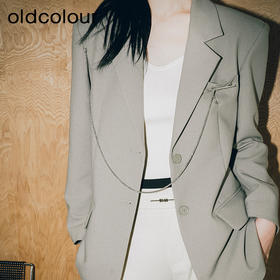 oldcolour2023春新款高级气质设计感宽松显瘦西装外套女P11048171