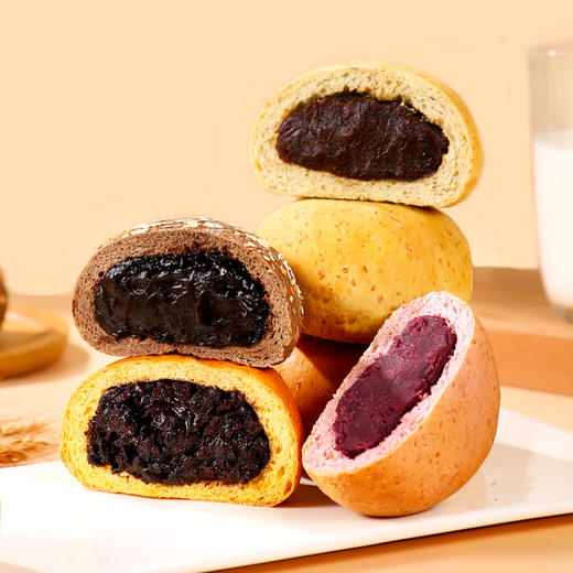 【健康早餐】美味夹心欧包 多口味足料夹心面包 商品图3