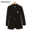 oldcolour纯色西装外套春季新款直筒高级休闲气质西服女P11048187 商品缩略图2