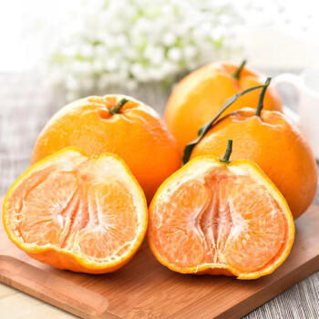 京鲜生 四川春见耙耙柑 净重8斤 单果220g起 生鲜水果柑橘桔子礼盒 商品图5