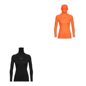 Women Merino LS Roll Neck