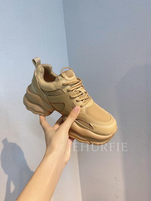 明星同款，厚底增高老爹鞋！纪华菲 春季新款女士厚底增高老爹鞋AB23179【现场砍价】 商品图2