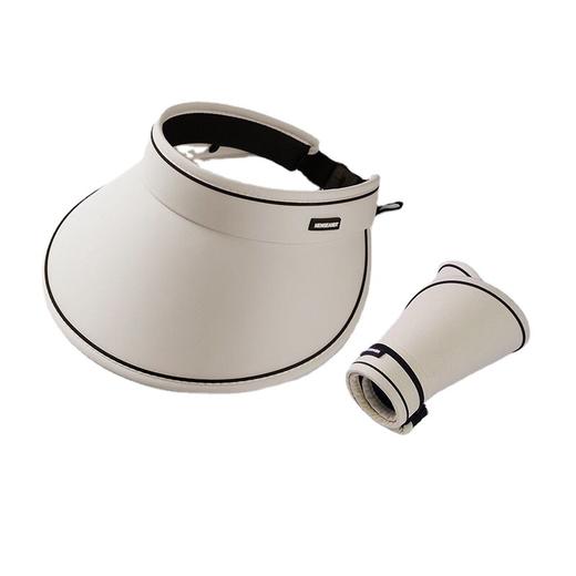 捡漏/低至19.9包邮！【戴出冷白皮！防晒帽可折叠遮阳帽】夏季防晒大檐UPF50+，户外百搭，遮阳显脸小，空顶透气不闷热，堪称隔热小雨伞防晒衣，女防紫外线户外太阳帽子 商品图5