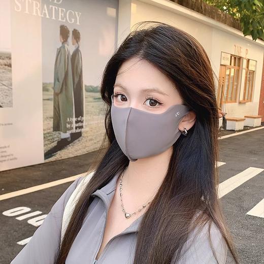 【YW】无忧购（29元/2件）夏日无痕“小冰皮”凉感透气立体护眼角防紫外线遮阳口罩5391（截单后7天发货) 商品图10