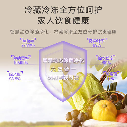 卡萨帝640升大容量对开门双开门家用零距离自由嵌入式冰箱 BCD-640WGCSSM7SSU1 商品图7