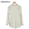 oldcolour条纹衬衫春季新款法式高级宽松长袖上衣女HP15013520 商品缩略图3