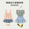 女童短裙夏季薄款宝宝软牛仔裤小童韩版百褶裙夏装裤裙儿童半身裙 商品缩略图1