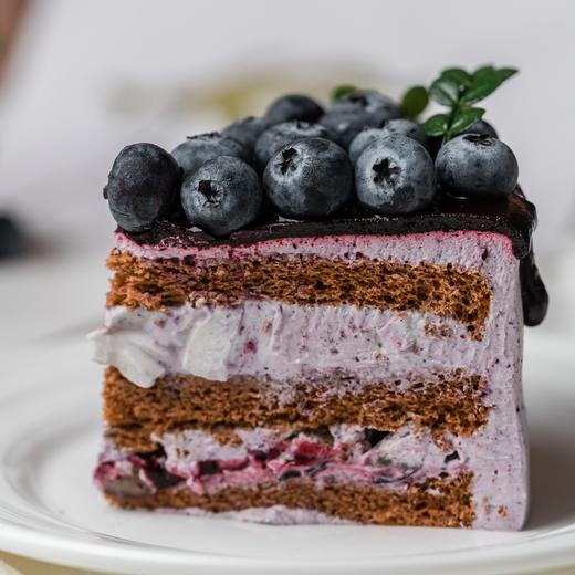 爆炸蓝莓生日蛋糕（同城配送） | 烤爱 商品图3