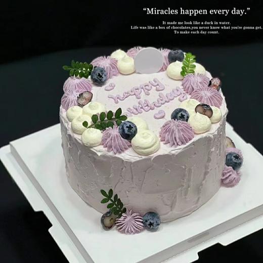 芋泥双莓奶油蛋糕-提前2小时预定 商品图0