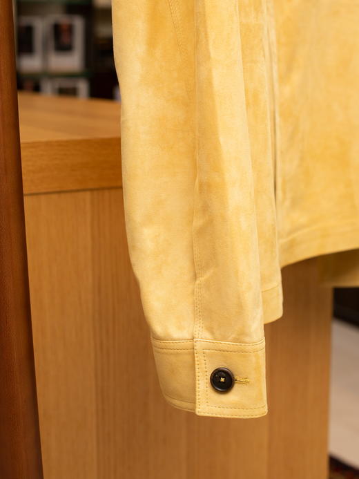 Fioroni 黄色小羊皮麂皮夹克 商品图4