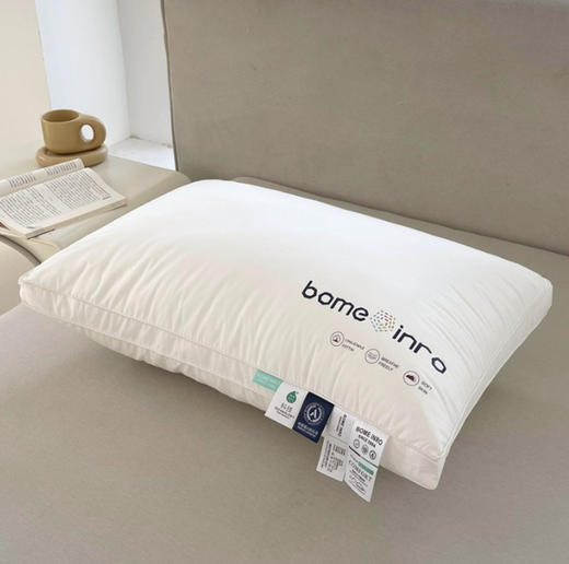 【热卖中！A类酒店枕头】慢回弹长绒棉枕套超细抗菌羽丝绒枕芯枕头立体护颈椎，有三种高度可选，人性化设计，适合各种需求。 商品图3