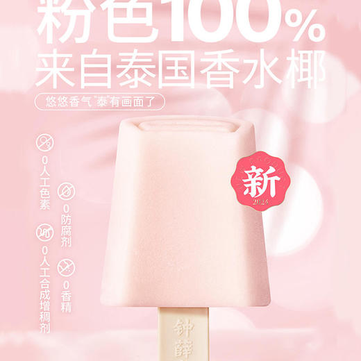 钟薛高粉红椰椰冰淇淋75g 商品图3