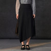 Famecoco范可儿不规则拼接网纱半身裙女士纯棉长裙 商品缩略图0